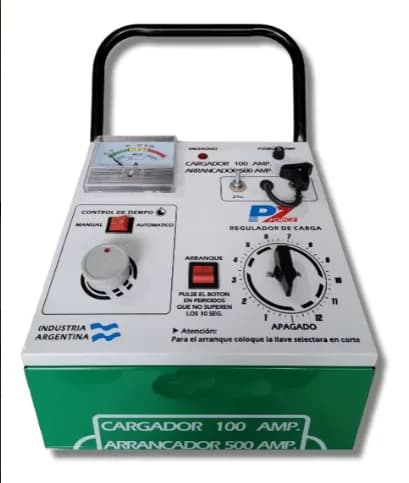 Cargador Arrancador 100-500 Pz Force 12v 24v